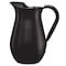 Service Ideas Pitcher with Ice Guard, Bell Shaped, 2 L, Stainless Steel, Black Onyx WPB2BSBX - alternate 1